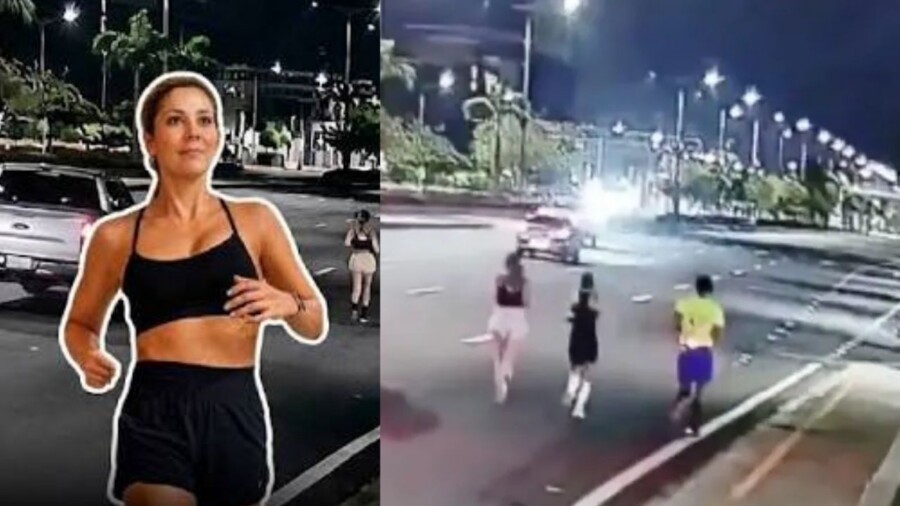 Maratonista de 38 anos é atingida por caminhonete enquanto corria em rodovia e não resiste Maratonista de 38 anos é atingida por caminhonete enquanto corria em rodovia e não resiste