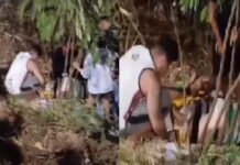 Casal é arremessado para margem do Igarapé do 40 após perder controle de moto em Manaus