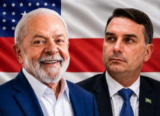 No Amazonas, Flávio Bolsonaro marca 41,3% e Lula aparece com 39,2%, diz pesquisa