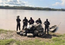 Polícia apreende 752 quilos de skunk escondidos em mata no interior do AM