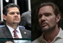 “Meu amor” e “irmão pra vida toda”: mensagens revelam relação entre presidente do Senado e Vorcaro
