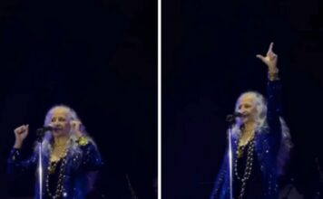 Durante festival, Maria Bethânia faz o “L” em apoio a Lula