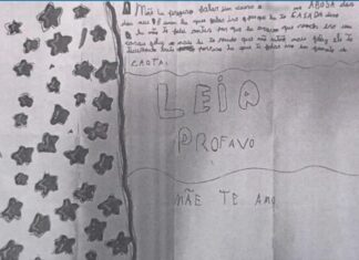 Carta de menina de 10 anos revela supostos ab#sos cometidos pelo padrasto