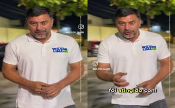 Atentado a tiros em evento político em Manaus deixa policial ferido e acende alerta para ameaças a Wilson Lima