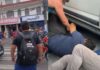 Suspeito de assaltos é capturado e agredido por moradores no Betânia em Manaus