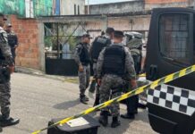 Suspeita de bomba mobiliza Grupo Marte em escola eleitoral no Novo Aleixo em Manaus