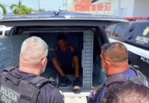 Homem é preso suspeito de agredir vizinha e intimidar moradores em Manaus