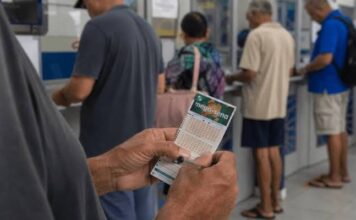 Mega-Sena acumula e prêmio dispara para R$ 185 milhões na terça-feira