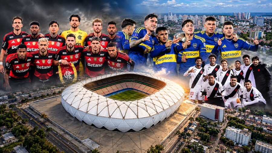 Vasco-consulta-Arena-da-Amazonia-para-receber-Boca-Juniors-e-Flamengo