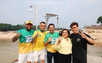 Flávio Bolsonaro e Nikolas Ferreira desembarcam em Manaus para maior ato da direita no Norte e colocam Amazonas no centro da virada nacional