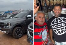Aposta por Lula e Flávio envolve duas caminhonetes S10 e cordões de ouro em Manaus
