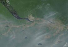 Satélites da Nasa registram extensa mancha de fumaça sobre Manaus e áreas do Amazonas