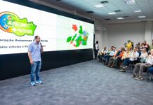 Governador Roberto Cidade apresenta cenário das queimadas no Amazonas a ministros