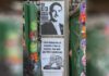 Cartaz com montagem de Flávio Bolsonaro como H1tler e frase “22 quer você mort0” vira alvo de denúncia ao MP