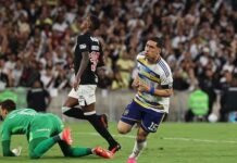 Boca Juniors vence o Vasco por 3 a 1 e elimina o time carioca da Sul-Americana
